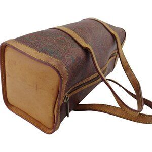 ETRO Handbag Brown x Red x Green x Gold Women Authentic secondhand